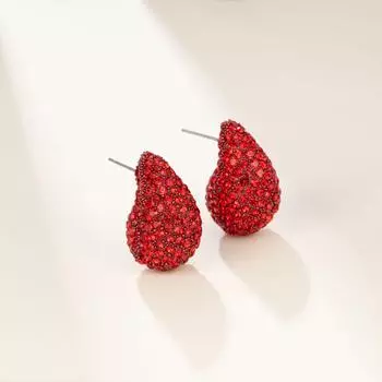 «Высококачественные серьги-капли со стразами»: Европейская и американская мода, стиль вечеринки в стиле Red Spot TE02214