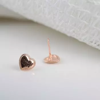 Высококачественные серьги Серьги в форме сердца с надписью «Любовное письмо» Новые модные летние серьги для женщин