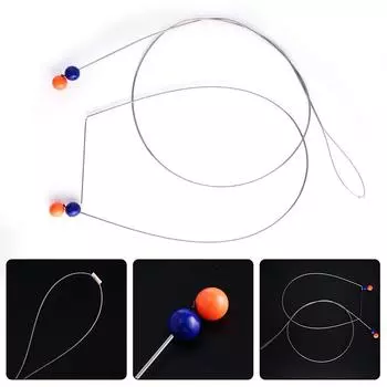 Высококачественные слесарные принадлежности, инструменты, шарик из нержавеющей стали, стальная проволока для открывания дверных замков автомобиля, автоматический трос 60 см/100 см