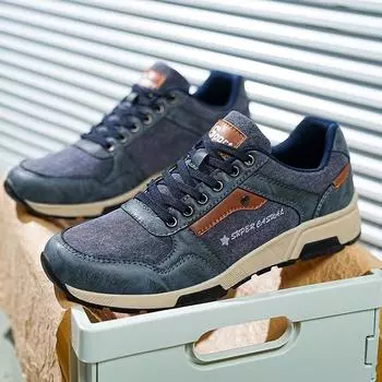 Высококачественные сращивающиеся синие мужские повседневные туфли, удобные дышащие туфли для скейтборда для мужчин, уличные ретро-кеды на платформе для мужчин 40