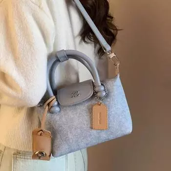 Высококачественные сумки через плечо из джинсовой ткани, простые сумки через плечо для женщин, модные синие сумки-тоут, женские сумки