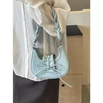 Высококачественные текстурированные серебристые сумки через плечо для женщин, модная мягкая кожаная сумка через плечо, модные женские маленькие сумки