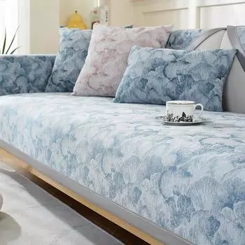 Высококачественные ткани из синели, жаккардовые технологии, доступная роскошная подушка для дивана, украшение в американском стиле, нескользящие подушки для сидений 70*70cm