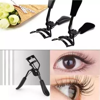 Высококачественные угольно-черные ресницы для начинающих, хлопковые ресницы с зажимом для натуральных ресниц.