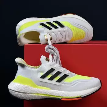 Высококачественные ультралегкие спортивные кроссовки из настоящего попкорна для мужчин, повседневные дышащие сетчатые кроссовки для молодежи, модная обувь для мужчин 39 белый