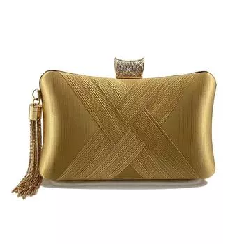 Высококачественные вечерние сумки, женские роскошные клатчи для свадебных вечеринок, банкетные мини-сумочки, женские сумки через плечо с цепочкой и кисточками