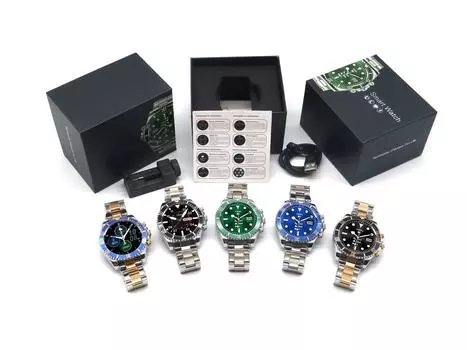 Высококачественные зеленые смарт-часы AW12 с функциями Bluetooth-звонков и спорта