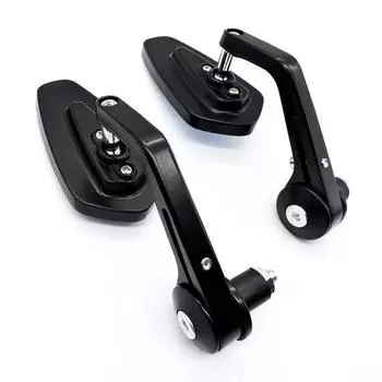 Высококачественные зеркала для мотоциклов, модифицированные, разноцветные, предотвращающие столкновение синий