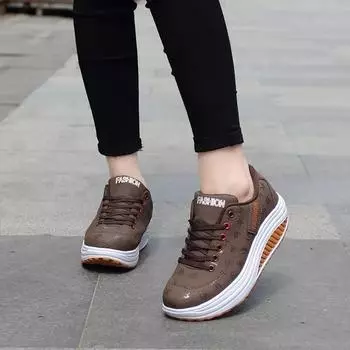 Высококачественные женские кроссовки Shake Shoes для бега на платформе, кроссовки с толстой подошвой и танкеткой, размеры 35-42, женские теннисные туфли 35 красный