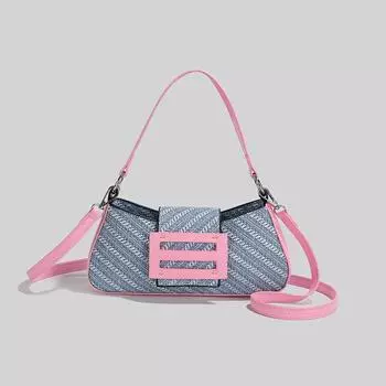 Высококачественные женские сумки через плечо, летняя мода, лоскутные сумки из искусственной кожи, элегантные шикарные сумки через плечо для поездок на работу