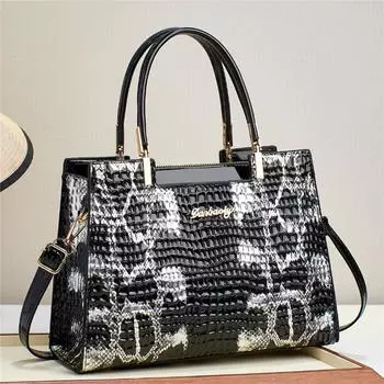 Высококачественные женские сумки, женская сумка через плечо, европейская и американская модная сумка, простая большая вместимость, сумки на одно плечо, сумка-тоут