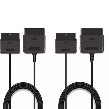 Высококачественный 2 шт 6 футов Удлинительный кабель для контроллера для PlayStation2 PS2 / PS1