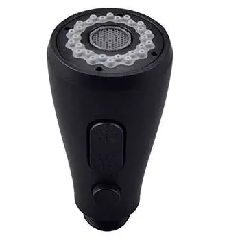 Высококачественный АБС-пластик с хромированной отделкой, выдвижной распылитель, головка излива, сменные аксессуары для кухонного смесителя