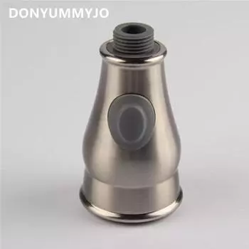 Высококачественный АБС-пластик с хромированной отделкой, выдвижной распылитель, головка излива, сменные аксессуары для кухонного смесителя