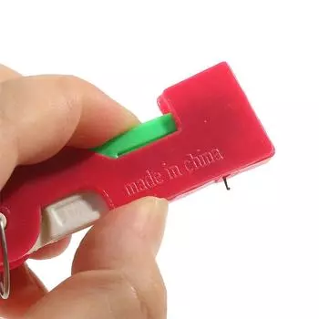 Высококачественный автоматический швейный нитевдеватель Простые ручные инструменты Инструменты для заправки нити Главная Пластиковая ручка Швейные принадлежности