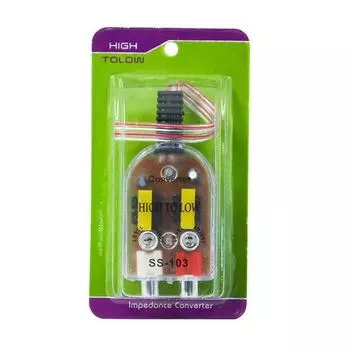 Высококачественный автомобильный аудиоконвертер SS-103: Преобразует высокую частоту в низкую частоту null