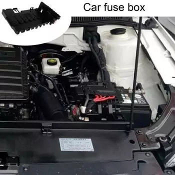 Высококачественный автомобильный блок предохранителей, профессиональная прочная модифицированная деталь чёрный