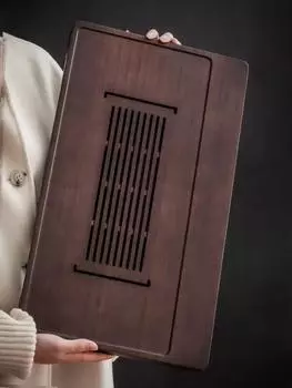 Высококачественный бамбуковый поднос для чая, дренажный водохранилище, чайный сервиз Kung Fu, ящик, чайная доска, стол, инструменты для китайской чайной церемонии, бесплатная доставка