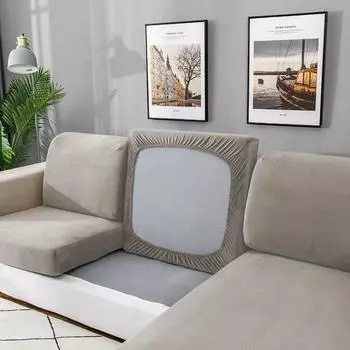 Высококачественный бархатный эластичный чехол для дивана для гостиной, дивана, чехол, защитный чехол для мебели, эластичные чехлы на сиденья дивана Normal Size (S)-1pc