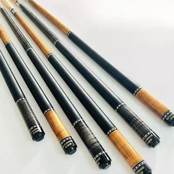 Высококачественный бильярдный кий 13 мм, большая головка, черный, 8, американский кий на 9 шаров, клен, 1/2, разделенный бильярдный кий