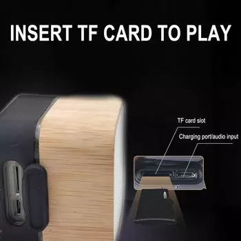 Высококачественный Bluetooth-динамик 3D стереозвуковая колонка с объемным звуком, используемая для альпинизма, велоспорта, туризма чёрный