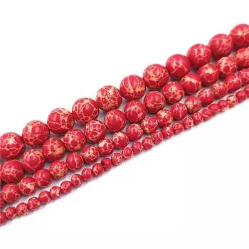 Высококачественный браслет, серьги для изготовления ювелирных изделий 4/6/8/10 мм для ожерелья, бусины из натурального камня, модный материал для самостоятельного изготовления бисера 4mm