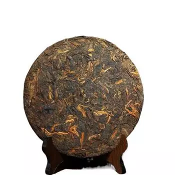 Высококачественный чай Banzhang Puer Ripe Tea, 7 блинов, зрелый чай, 7 блинов, сладкий чай 357 grams