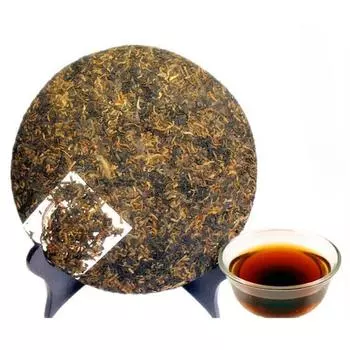 Высококачественный чай Пуэр Royal Tribute Cake Чай Пуэр Мэнхай Спелый чай Пуэр 357 г