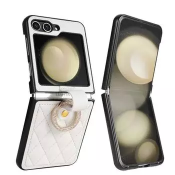 Высококачественный чехол-держатель из искусственной кожи для Samsung Galaxy Z Flip 6 5 Flip6 Flip5 5G, защитный противоударный чехол Galaxy Z Flip5