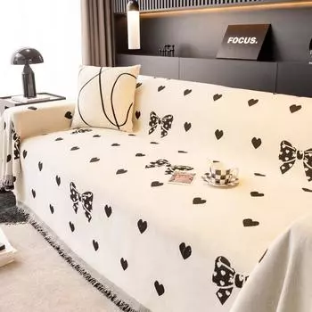 Высококачественный чехол для дивана из синели с вышивкой, ткань для дивана, полотенце, универсальный чехол для дивана Four Seasons, подушка для дивана, чехол для дивана с защитой от царапин 180*130