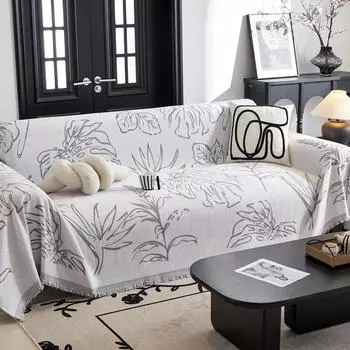 Высококачественный чехол для дивана, шенилловое полотенце для дивана, чехол для дивана с защитой от царапин, всесезонное универсальное одеяло для дивана 180*130cm