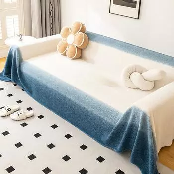 Высококачественный чехол для дивана в скандинавском стиле, зимний плотный стильный чехол для дивана, универсальный универсальный чехол, домашнее одеяло для сна 180*130cm