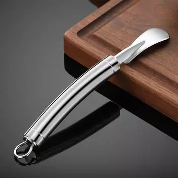 Высококачественный дизайн, легкий апельсиновый нож, гуманизированный, широкое применение серебряный