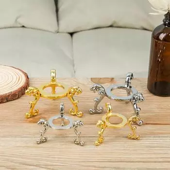 Высококачественный хрустальный шар с металлическим основанием, серебряная/золотая сфера, каменная опора, подставка для демонстрации фотографий, реквизит для рабочего стола, украшения