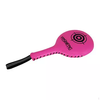 Высококачественный кикпад для тренировок по тхэквондо и боксу розовый