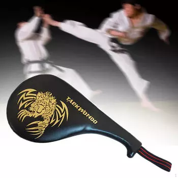 Высококачественный кикпад для тренировок по тхэквондо и кикбоксингу Cheetah Red