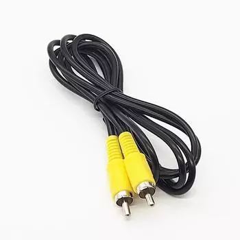 Высококачественный коаксиальный аудиокабель SPDIF RCA для сабвуфера 1 meter чёрный