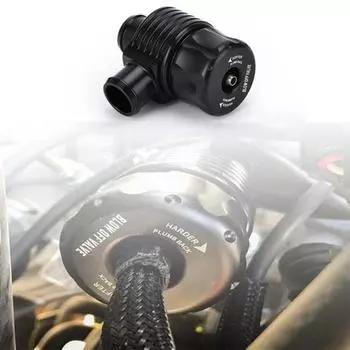 Высококачественный комплект турбовыдувных клапанов, широко совместимый, металлический, устойчивый к ржавчине чёрный