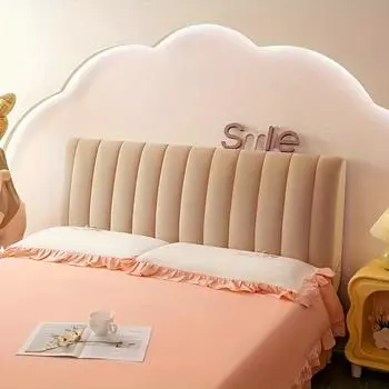 Высококачественный короткий плюшевый стеганый чехол на изголовье кровати, роскошный мягкий толстый бархатный чехол для изголовья кровати, универсальный защитный чехол для прикроватной тумбочки W100 x H70cm