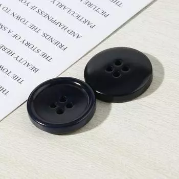 Высококачественный костюм Пуговицы для костюма Пуговицы цвета слоновой кости с фруктами Одежда Пальто Свитер Черный топ Брюки Пуговицы Blue * 24L = 15.0 MM