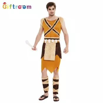 Высококачественный костюм викинга для взрослых, идеально подходящий для сценических шоу и выступлений