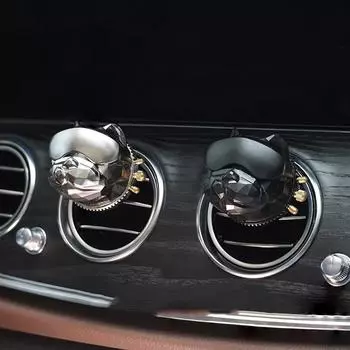 Высококачественный креативный аромат бульдога, автомобильный аромат, автомобильный автобус, духи, крутой автомобильный освежитель воздуха, украшение интерьера, духи