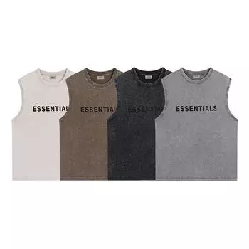 Высококачественный летний жилет Essentials в винтажном стиле S