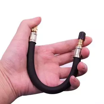 Высококачественный медный удлинитель штока вентиля шины с резиновым шлангом 100 210 мм 130mm