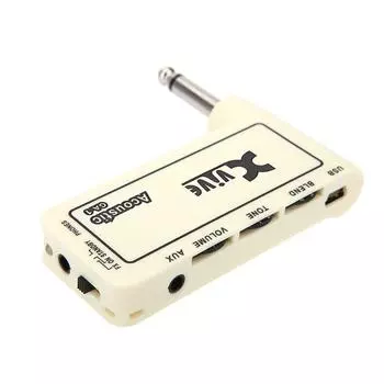 Высококачественный мини перезаряжаемый электрогитарный штекер усилитель для наушников усилитель звука