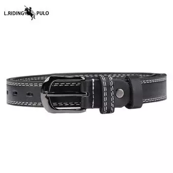 Высококачественный модный ремень для женщин, простой для повседневной носки и универсальный ремень для украшения платья 105cm чёрный