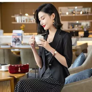 Высококачественный мятно-зеленый маленький пиджак для женщин, летний новый модный маленький костюм на одной пуговице для женщин, повседневный облегающий топ XXXXL