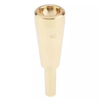 Высококачественный мундштук для трубы 5C для запчастей, аксессуары, золотой 5c серебряный