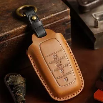 Высококачественный новый чехол для автомобильного ключа, полное покрытие для Toyota Crown Highlander, новой Camry RAV4, Carola Leling Prado 2020, аксессуары чёрный