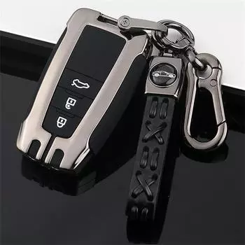 Высококачественный новый мягкий чехол для автомобильного ключа с полным покрытием для Toyota Prius Camry Corolla C-HR CHR RAV4 Prado 2018, аксессуары для брелока серый